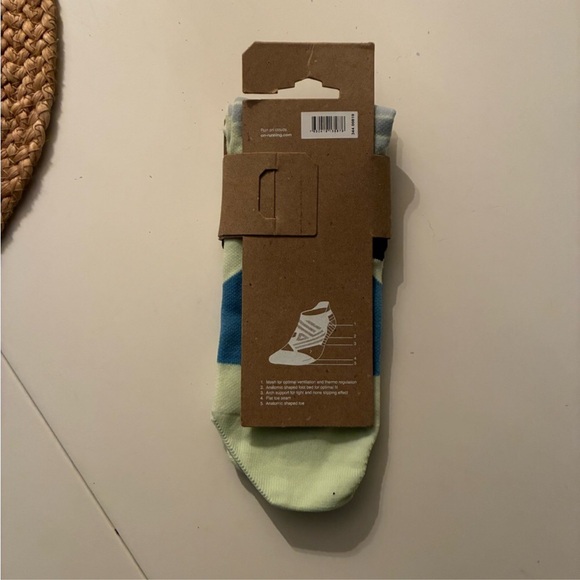 On Cloud Performance Green Blue Low Sock Meadow Niagra XXL (13-14) - Picture 5 of 7